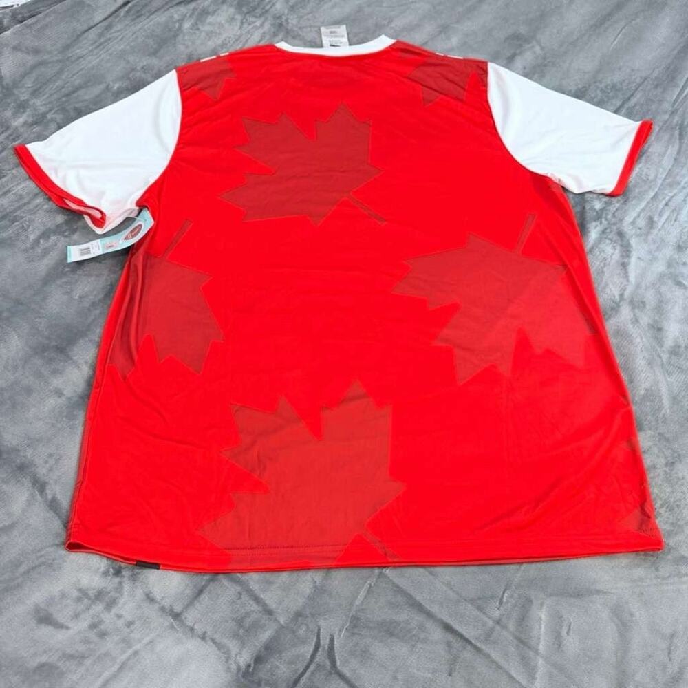 NWT Bundle 2 Canada FIFA World Cup Qatar 2022 Jersey Red Maple Leaf Sz XL - Picture 3 of 16